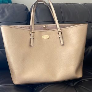 Michael Kors Gold Shimmer Large Bag